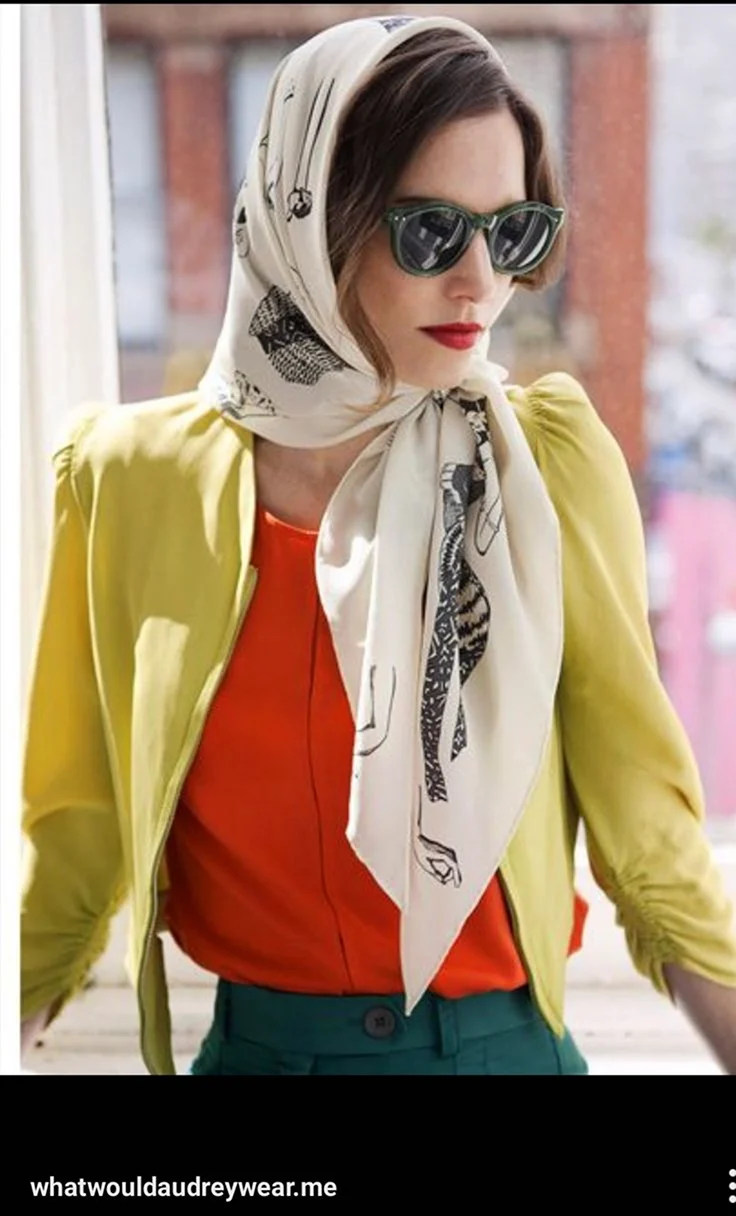 Образы с платком на голове