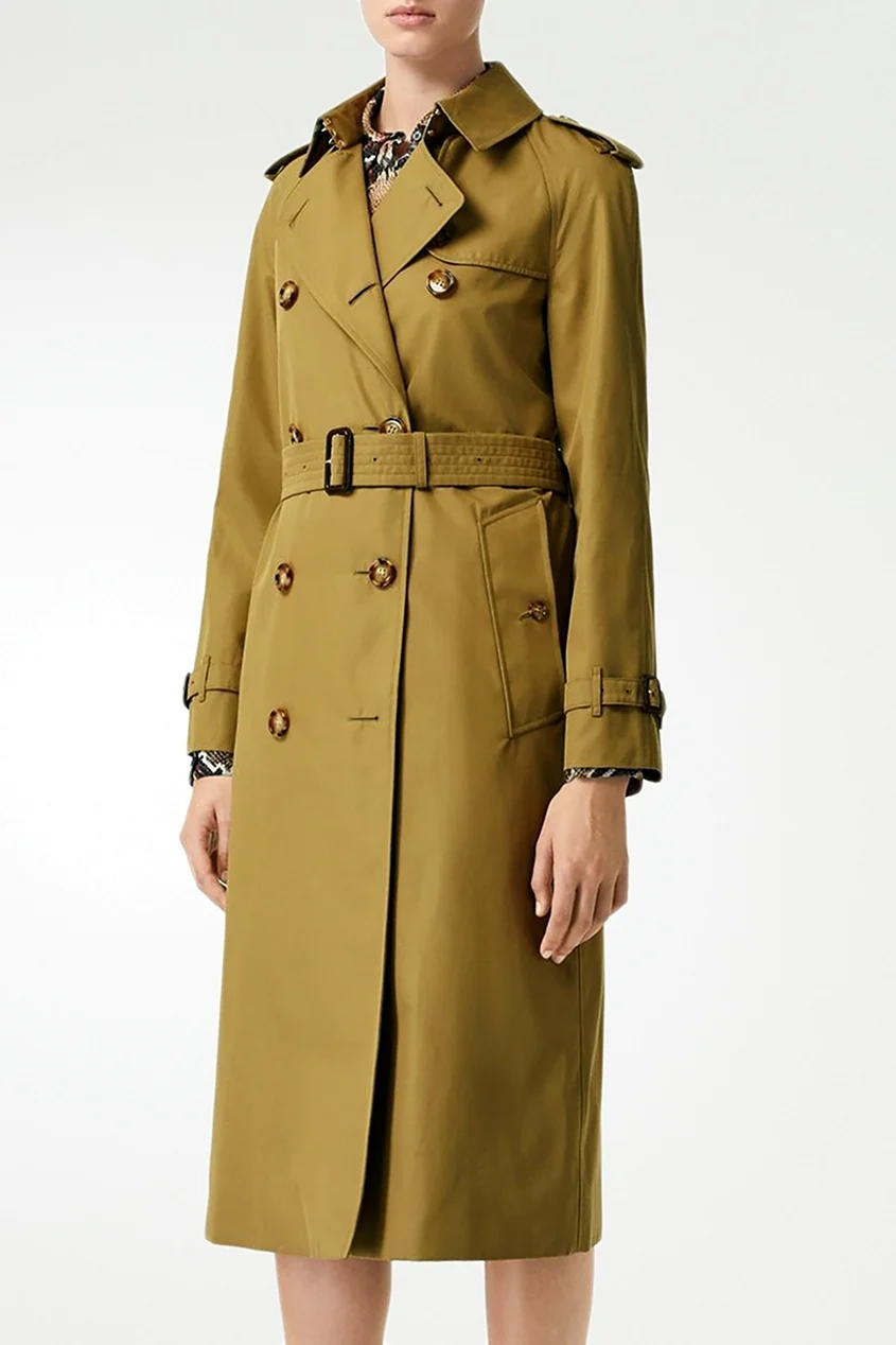 Тренч хаки Burberry