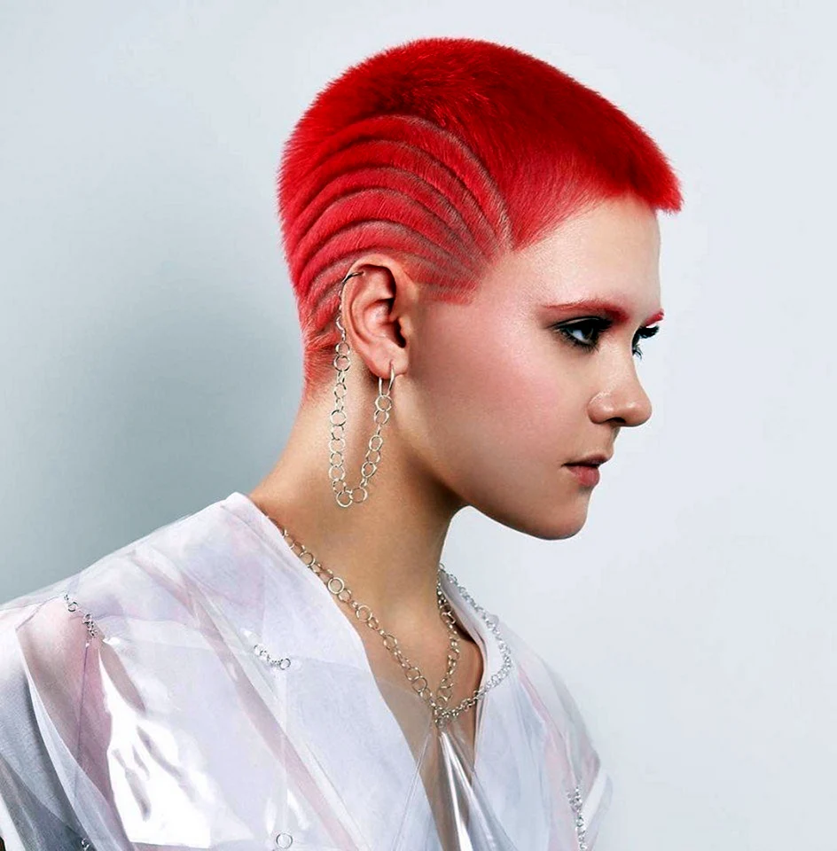 Необычные модные стрижки