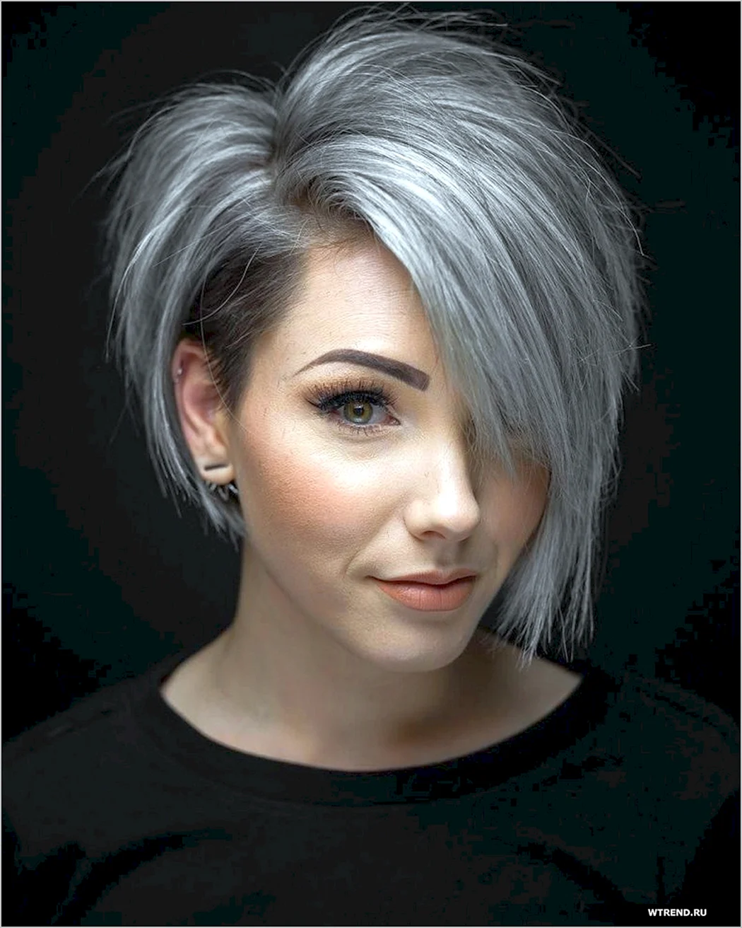 Стрижка Пикси-Боб на средние волосы