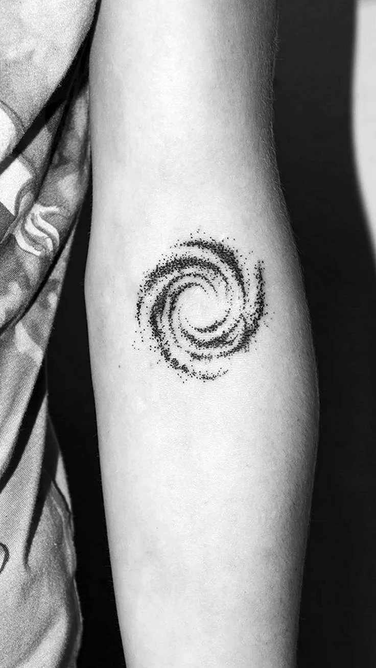 Тату спираль