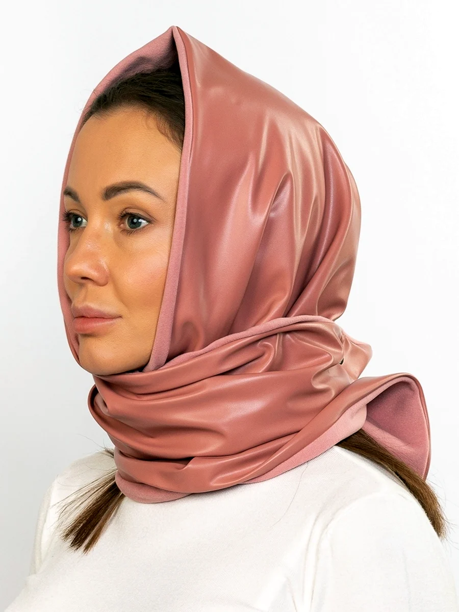 Кожаная косынка