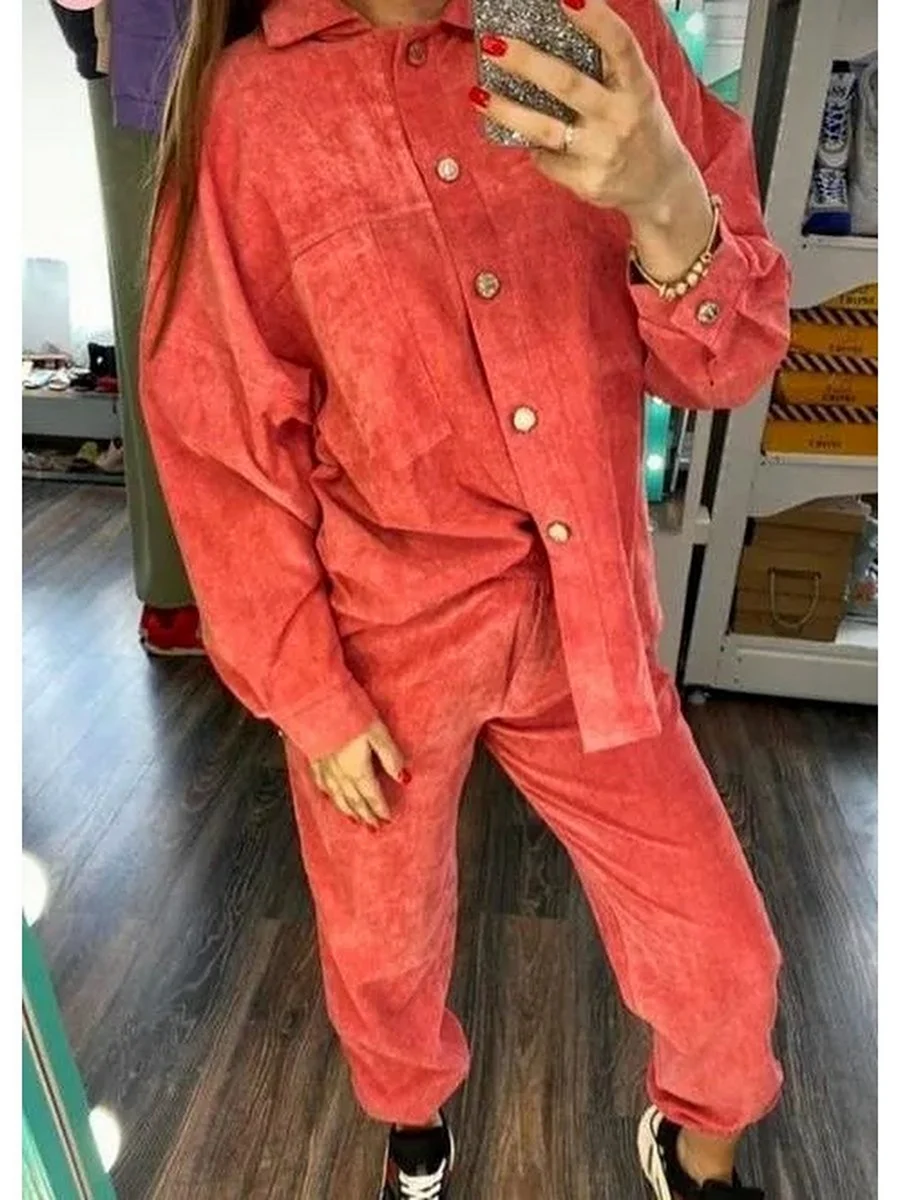 Вельветовый костюм