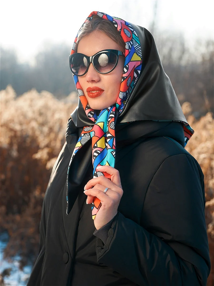 Платок косынка тренд 2021