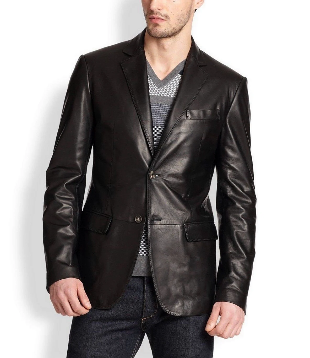Mens Lambskin Coat