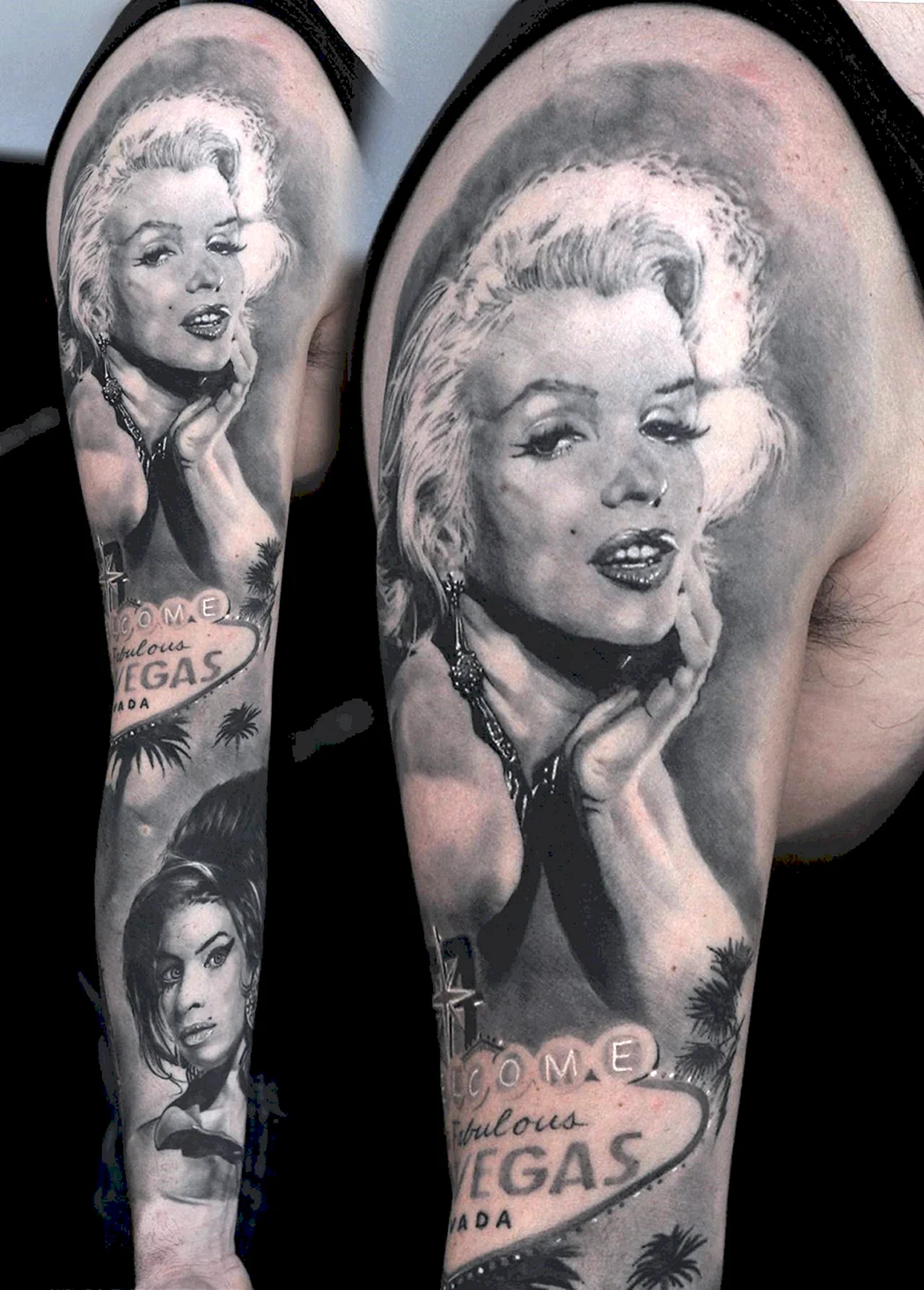Татуировка Мэрилин Монро