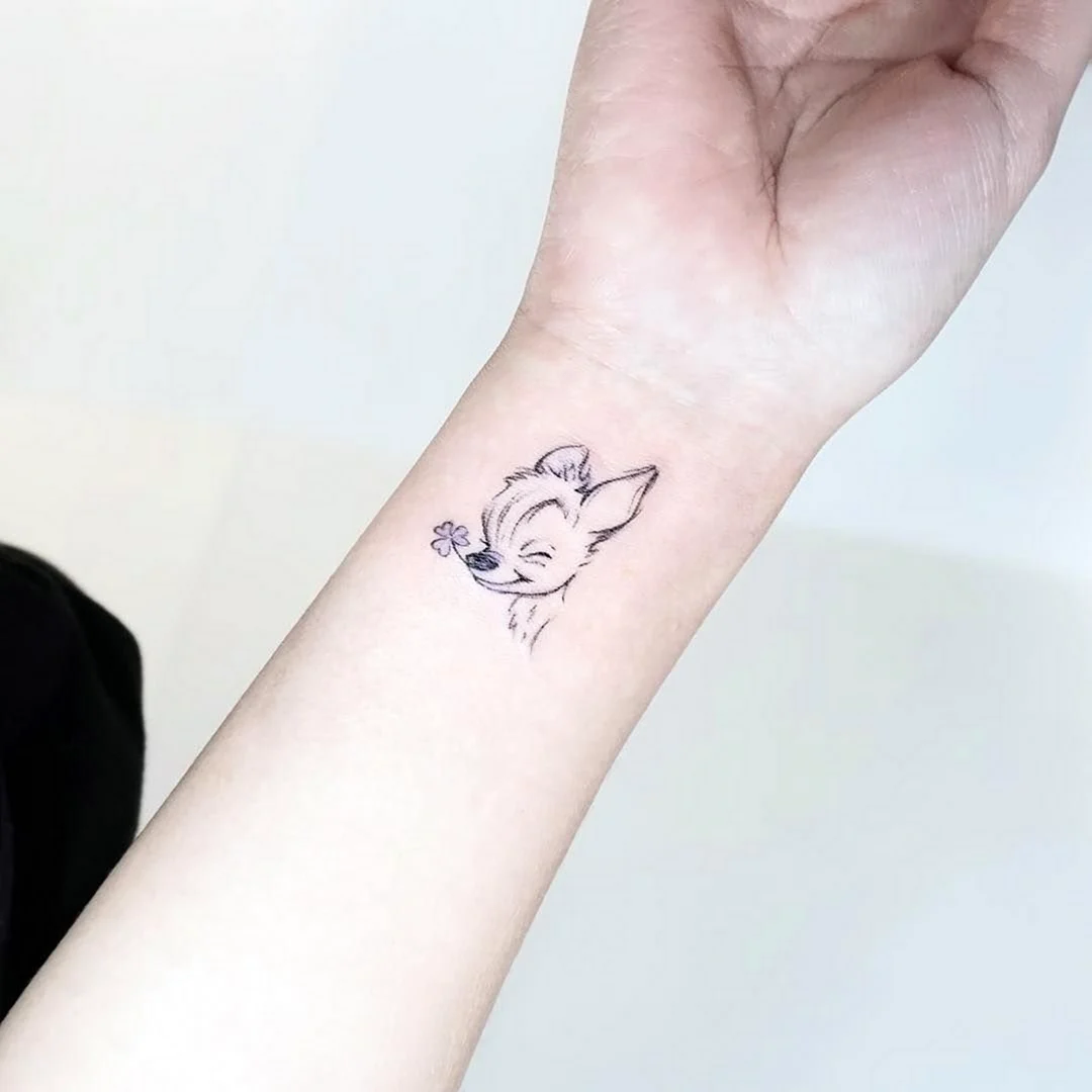 Милые женские тату на запястье