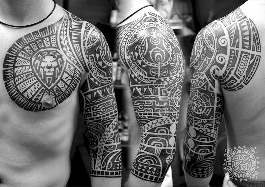 Полинезийский стиль тату