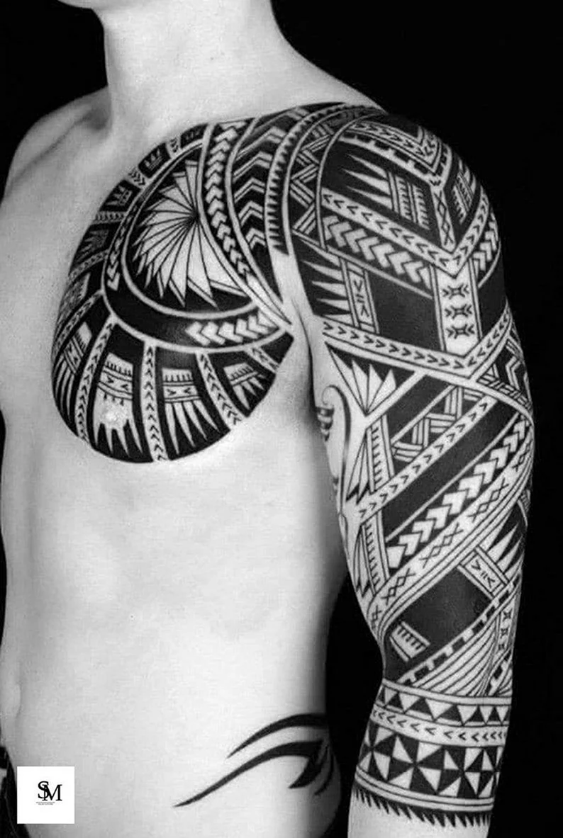 Полинезия трайбл предплечье