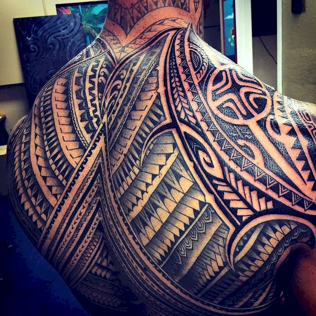 Полинезийские тату Самоа